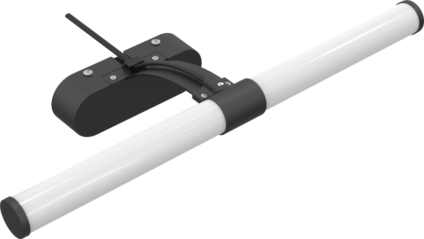 Brilagi - Kylpyhuoneen LED-peilivalo TUBEO LED/8W/230V 60 cm IP44 musta