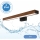 Brilagi - Kylpyhuoneen LED-peilivalo WOODY MIRROR LED/12W/230V 60 cm IP44 tammi kirsikka/musta