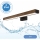 Brilagi - Kylpyhuoneen LED-peilivalo WOODY MIRROR LED/12W/230V 60 cm IP44 tammi saksanpähkinä/musta