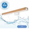 Brilagi - Kylpyhuoneen LED-peilivalo WOODY MIRROR LED/12W/230V 60 cm IP44 tammi/valkoinen
