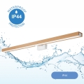 Brilagi - Kylpyhuoneen LED-peilivalo WOODY MIRROR LED/15W/230V 90 cm IP44 tammi/valkoinen