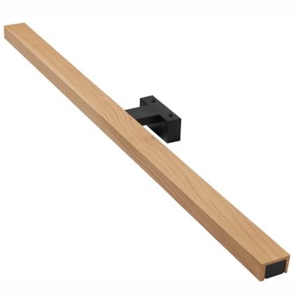 Brilagi - Kylpyhuoneen LED-peilivalo WOODY MIRROR LED/15W/230V 90 cm IP44 tammi/musta