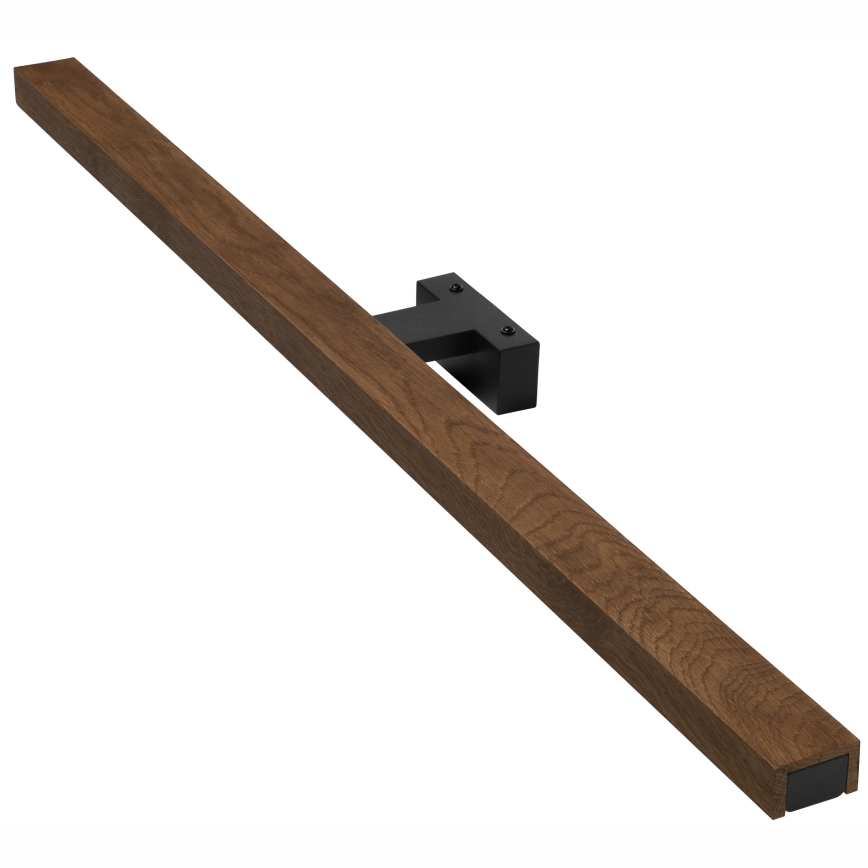 Brilagi - Kylpyhuoneen LED-peilivalo WOODY MIRROR LED/15W/230V 90 cm IP44 tammi kirsikka/musta