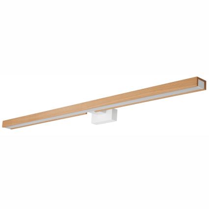 Brilagi - Kylpyhuoneen LED-peilivalo WOODY MIRROR LED/15W/230V 90 cm IP44 tammi/valkoinen