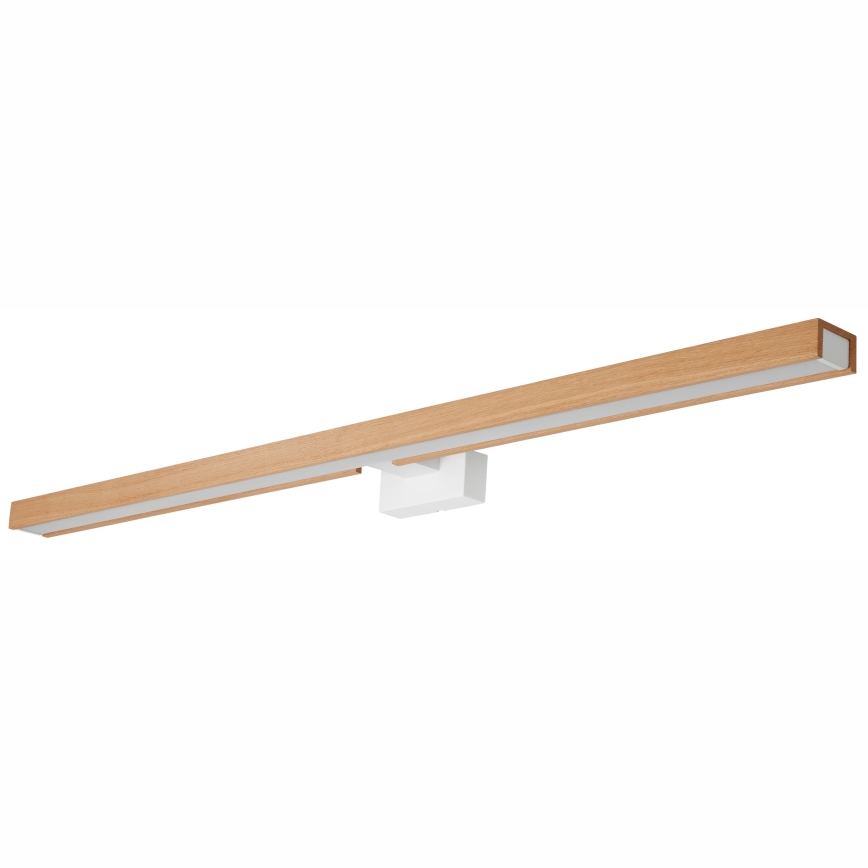 Brilagi - Kylpyhuoneen LED-peilivalo WOODY MIRROR LED/15W/230V 90 cm IP44 tammi/valkoinen