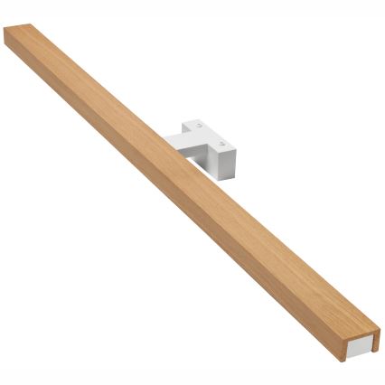 Brilagi - Kylpyhuoneen LED-peilivalo WOODY MIRROR LED/15W/230V 90 cm IP44 tammi/valkoinen
