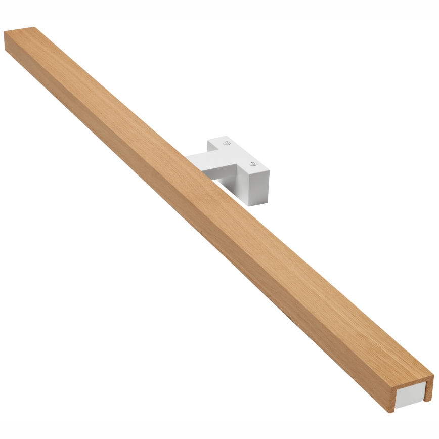 Brilagi - Kylpyhuoneen LED-peilivalo WOODY MIRROR LED/15W/230V 90 cm IP44 tammi/valkoinen