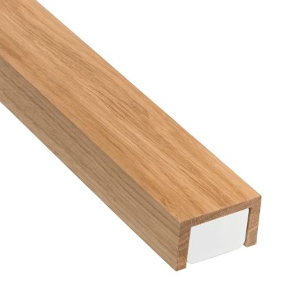 Brilagi - Kylpyhuoneen LED-peilivalo WOODY MIRROR LED/15W/230V 90 cm IP44 tammi/valkoinen
