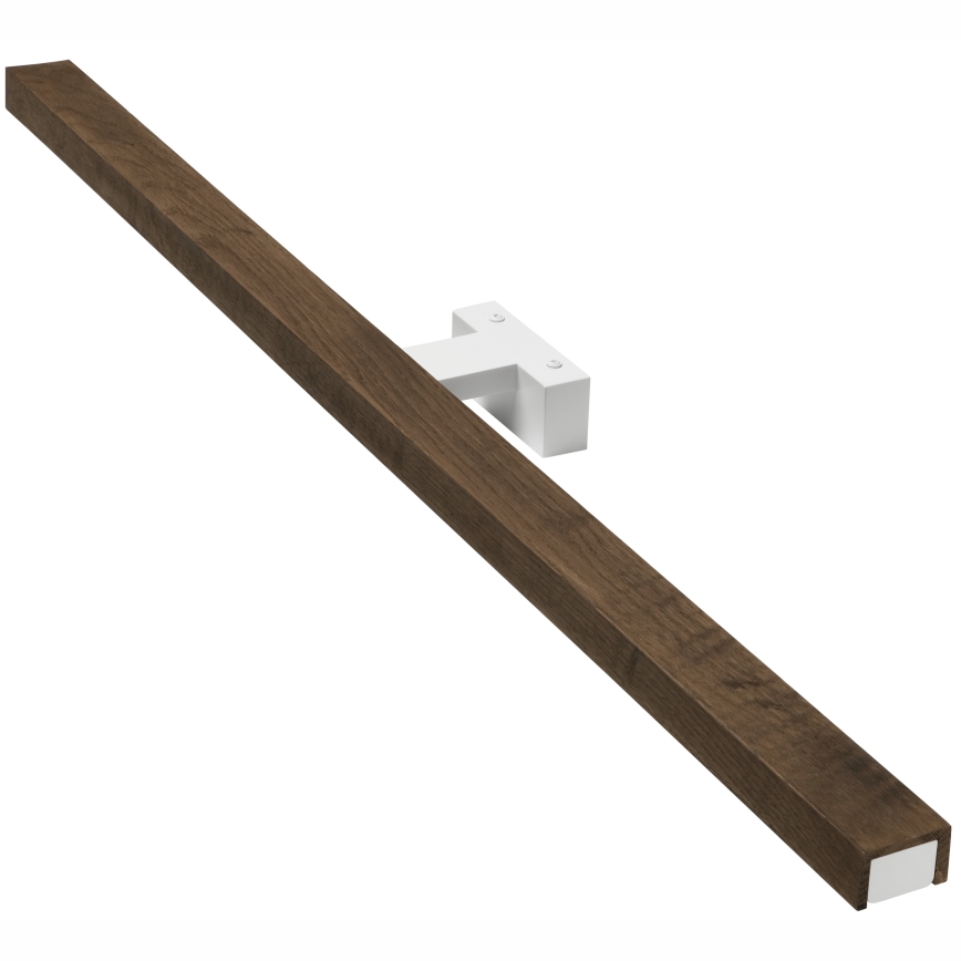 Brilagi - Kylpyhuoneen LED-peilivalo WOODY MIRROR LED/15W/230V 90 cm IP44 tammi saksanpähkinä/valkoinen