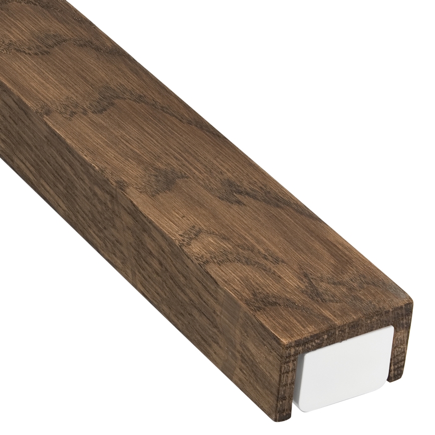 Brilagi - Kylpyhuoneen LED-peilivalo WOODY MIRROR LED/15W/230V 90 cm IP44 tammi saksanpähkinä/valkoinen