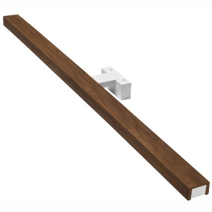 Brilagi - Kylpyhuoneen LED-peilivalo WOODY MIRROR LED/15W/230V 90 cm IP44 tammi kirsikka/valkoinen