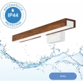 Brilagi - Kylpyhuoneen LED-peilivalo WOODY MIRROR LED/8W/230V 40 cm IP44 tammi kirsikka/valkoinen