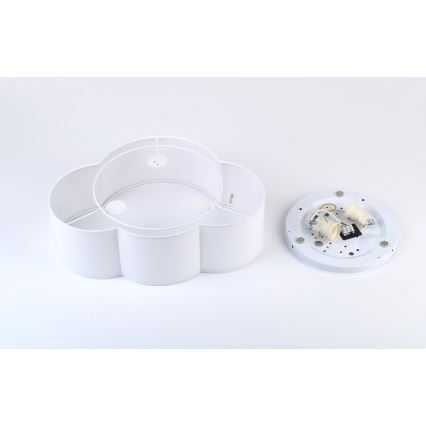 Brilagi - Lasten kattovalaisin NIMBUS MINI 2xE27/15W/230V 31x43 cm valkoinen