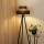 Brilagi - Lattialamppu DAKOTA LUNETA 1xE27/15W/230V musta/beige