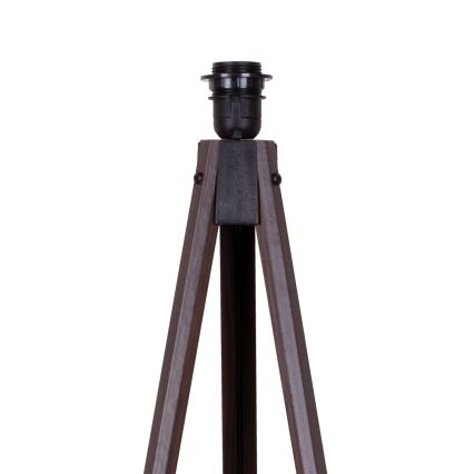 Brilagi - Lattialamppu VELVET 1xE27/60W/230V wenge/harmaa