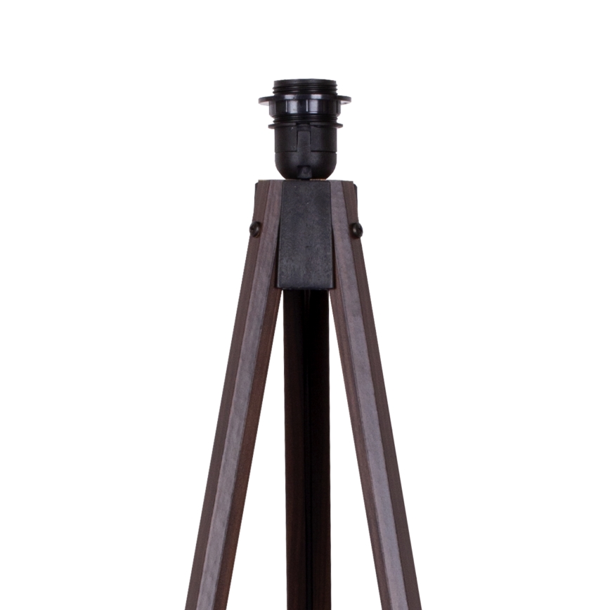 Brilagi - Lattialamppu VELVET 1xE27/60W/230V wenge/harmaa