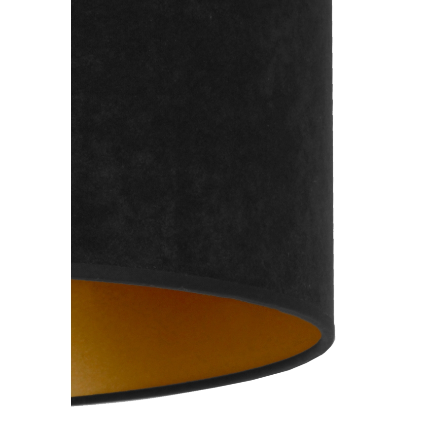 Brilagi - Lattialamppu VELVET 1xE27/60W/230V wenge/musta