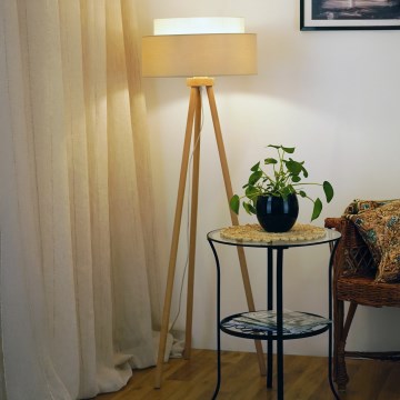 Brilagi - Lattiavalaisin ARIZONA BOHO 1xE27/15W/230V beige