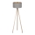 Brilagi - Lattiavalaisin VELVET 1xE27/60W/230V beige/harmaa