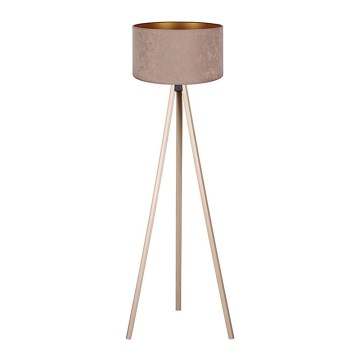 Brilagi - Lattiavalaisin VELVET 1xE27/60W/230V beige