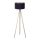 Brilagi - Lattiavalaisin VELVET 1xE27/60W/230V beige/sininen