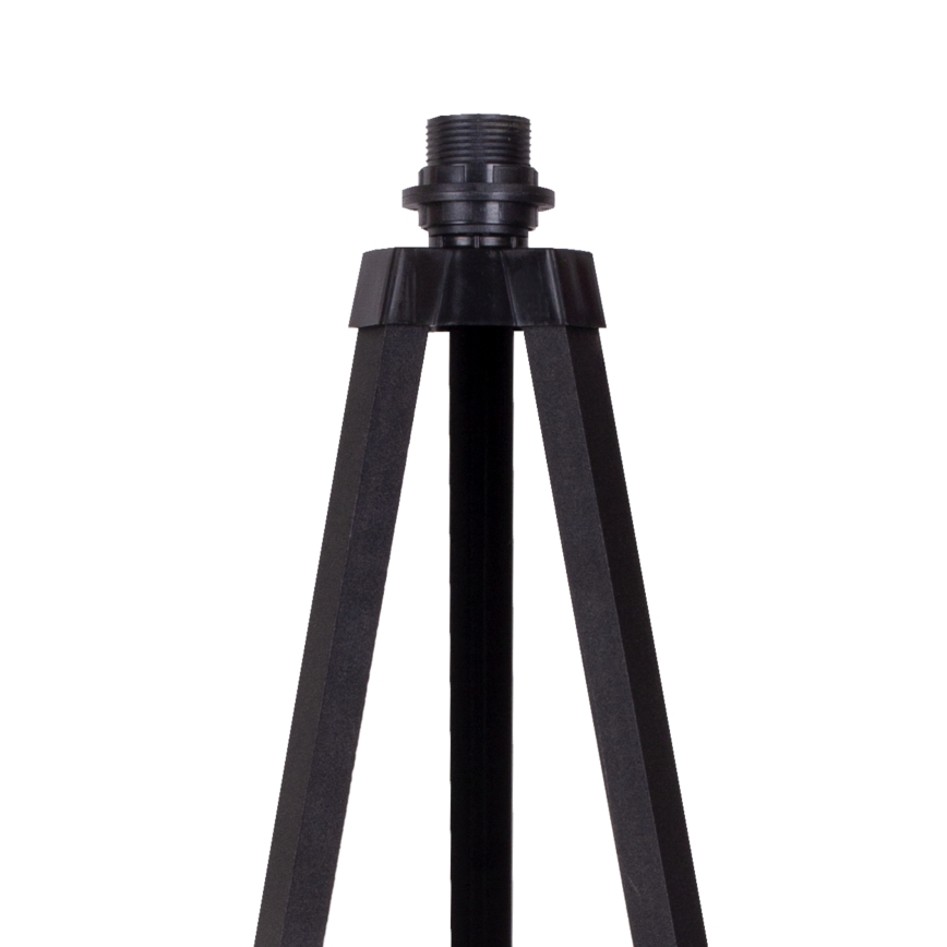 Brilagi - Lattiavalaisin VELVET 1xE27/60W/230V musta