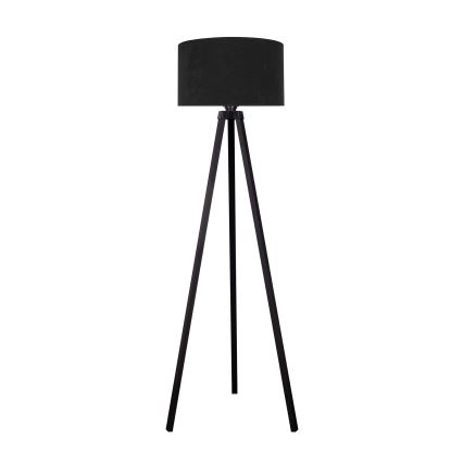 Brilagi - Lattiavalaisin VELVET 1xE27/60W/230V musta