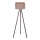 Brilagi - Lattiavalaisin VELVET 1xE27/60W/230V ruskea/beige