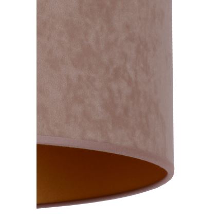 Brilagi - Lattiavalaisin VELVET 1xE27/60W/230V ruskea/beige