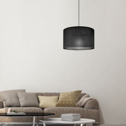Brilagi - LED Ripustettava kattovalaisin ANTHONY 1xE27/60W/230V tammi-pähkinä/musta
