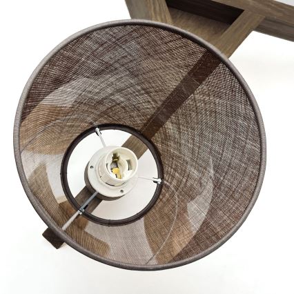 Brilagi - LED Pinta kattovalaisin ANTHONY 3xE14/40W/230V tammi-pähkinä/ruskea