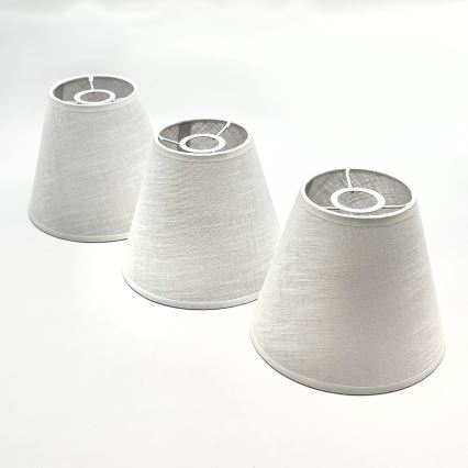Brilagi - LED Pinta kattovalaisin ANTHONY 3xE14/40W/230V tammi-pähkinä/valkoinen