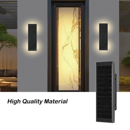 Brilagi - LED himmennettävä aurinkokäyttöinen seinävalaisin SUN LED/2,5W/230V 30 cm 2000 mAh IP44