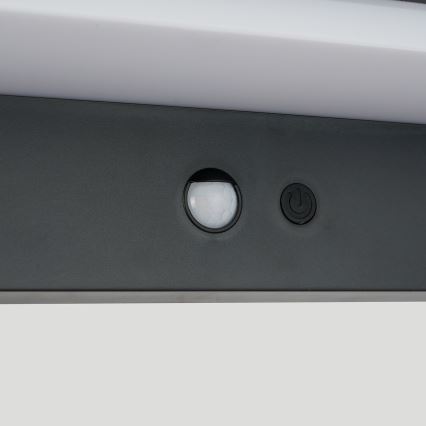 Brilagi - LED aurinkokennoseinävalaisin anturilla SUN SENSE LED/10W/3,7V 4000 mAh IP44