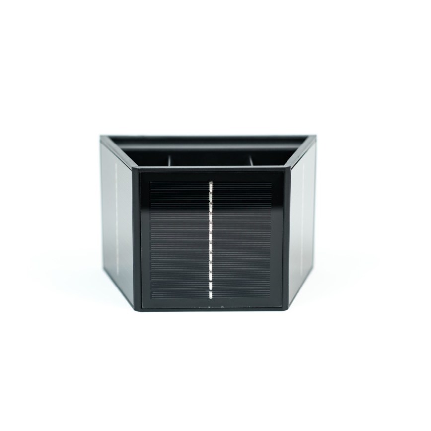 Brilagi - LED aurinkokenno seinävalo anturilla SOLAR CUBE LED/2W/3,2V IP54