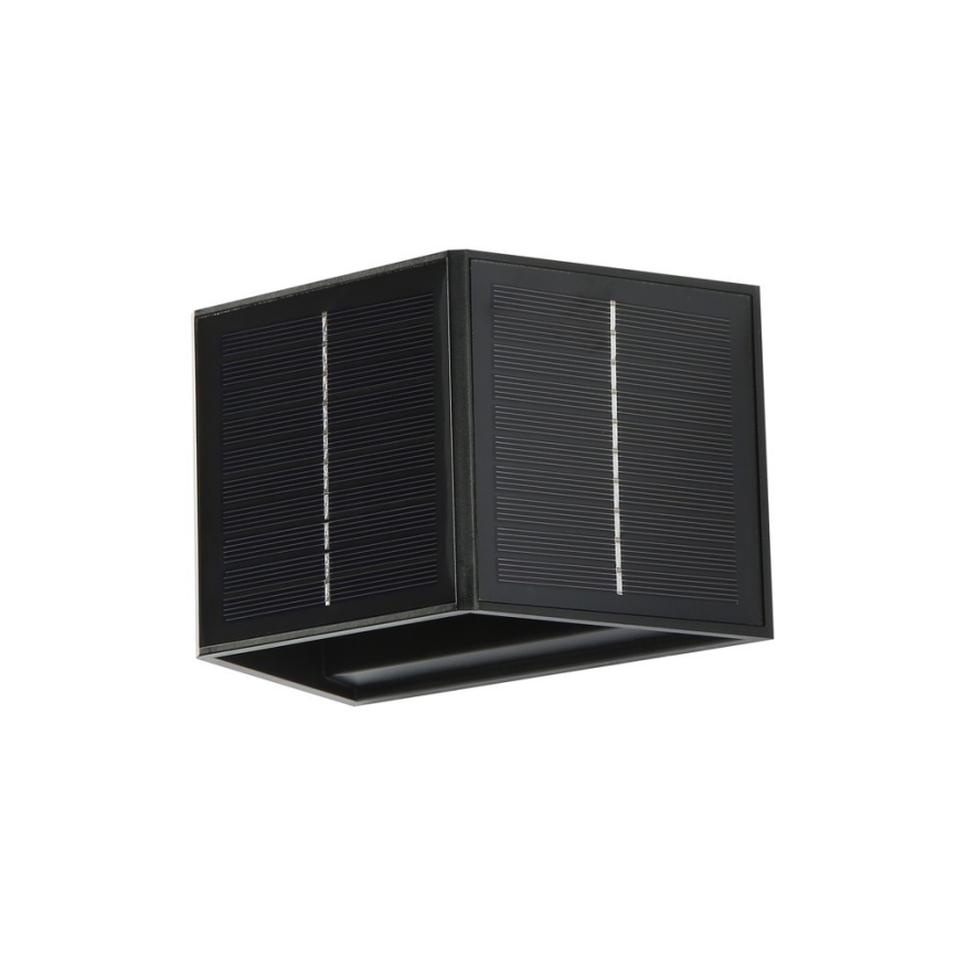 Brilagi - LED aurinkokenno seinävalo anturilla SOLAR CUBE LED/2W/3,2V IP54