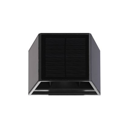 Brilagi - LED aurinkokenno seinävalo anturilla SOLAR CUBE LED/2W/3,2V IP54