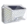 Brilagi - LED aurinkokenno seinävalo anturilla WALLIE LED/4W/5,5V 6500K IP64 hopea