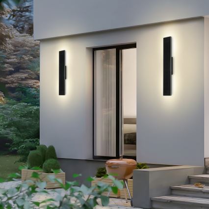 Brilagi - himmennettävä aurinkokennollinen LED-seinävalaisin SUN LED/4W/230V 60 cm 4000 mAh IP44