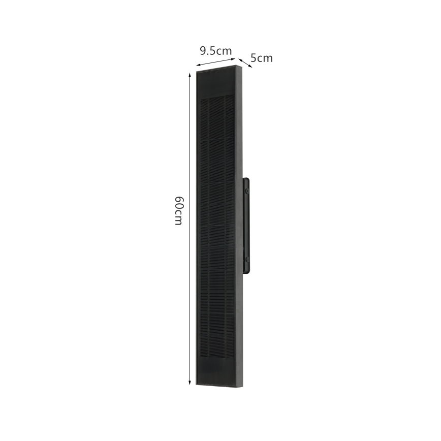 Brilagi - himmennettävä aurinkokennollinen LED-seinävalaisin SUN LED/4W/230V 60 cm 4000 mAh IP44