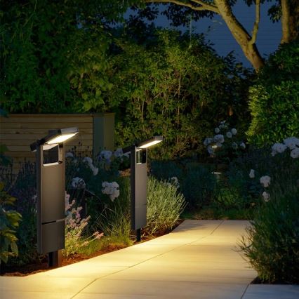 Brilagi - LED-aurinkolamppu AURINKO SPIKE LED/4W/3,7V 2200 mAh IP44