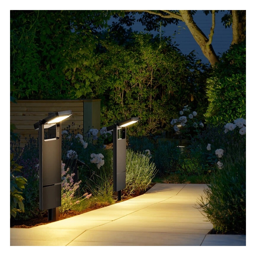 Brilagi - LED-aurinkolamppu AURINKO SPIKE LED/4W/3,7V 2200 mAh IP44