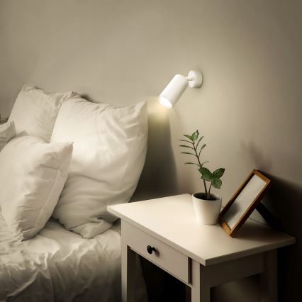 Brilagi - LED RGBW himmennettävä kohdevalaisin SELE 1xGU10/6,5W/230V 2700-6500K valkoinen