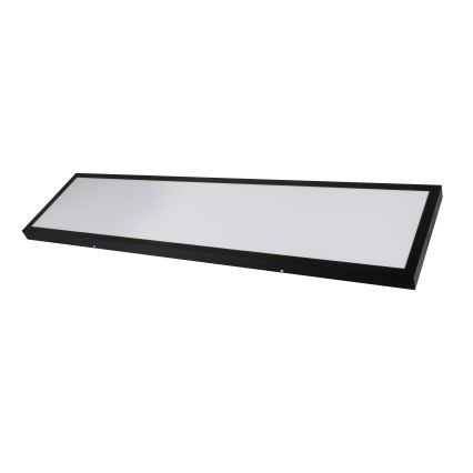 Brilagi - Himmeable Kylpyhuoneen Kattovalaisin FRAME SMART LED/50W/230V 30x120 cm 3000-6000K IP44 Musta + Kauko-ohjain
