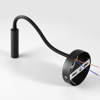 Brilagi - LED Himmennettävä joustava seinälamppu MAYA 1xG9/4W/230V musta 2700-6500K Wi-Fi Tuya