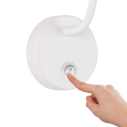 Brilagi - LED Himmennettävä joustava seinälamppu MAYA 1xG9/4W/230V valkoinen 2700-6500K Wi-Fi Tuya