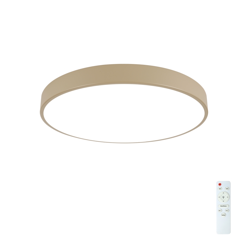 Brilagi - LED Himmennettävä katto valaisin POOL LED/60W/230V 3000-6000K Ø 50 cm beige + kaukosäädin