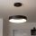 Brilagi - LED Himmennettävä kattokruunu johdossa FALCON LED/40W/230V 3000-6500K musta + kauko-ohjain