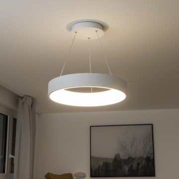 Brilagi - LED Himmennettävä kattokruunu johdossa FALCON LED/40W/230V 3000-6500K valkoinen + kauko-ohjain