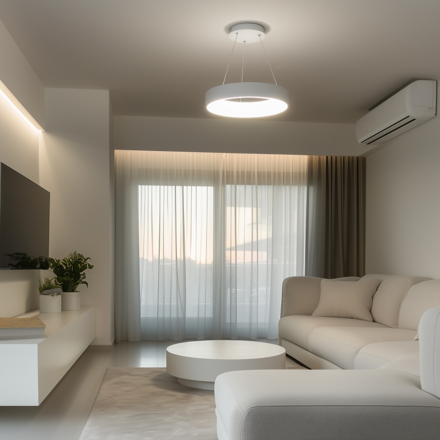 Brilagi - LED Himmennettävä kattokruunu johdossa FALCON LED/80W/230V 3000-6500K + kaukosäädin